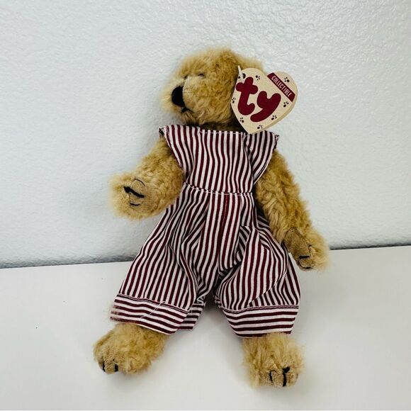 TY Collectibles Tiny Tim Teddy Bear 6001 Linda Harris - Picture 1 of 3